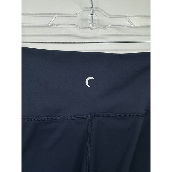 Zyia Active Women’s High Rise Crop Leggings Size 6-8 M Medium Blue - Picture 4 of 6